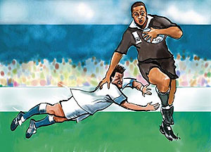 new zealand rugby illustration