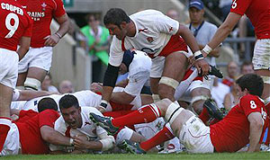 england versus wales rugby. AAP Images