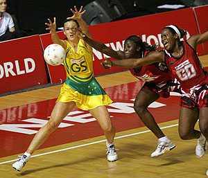 Australia's Sharelle McMahon Netball World Championships - AAP Image/Photosport