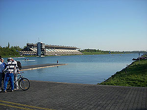 The Munich rowing course - photo courtesy of James Chapman
