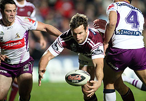 Josh Perry in action during the NRL Round 22, Manly-Warringah Sea Eagles v Melbourne Storm at Brookvale Oval, Sydney, Friday Aug. 8, 2008. Storm won 16-10. AAP Image/Action Photographics, Grant Trouville