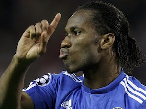Chelsea's Didier Drogba of the Ivory Coast.