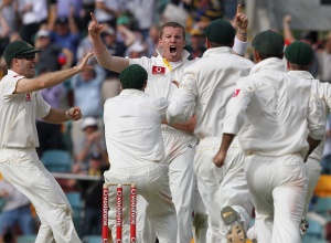 Peter Siddle Ashes Hat Trick