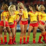 XXXX Angels dancing at State of Origin