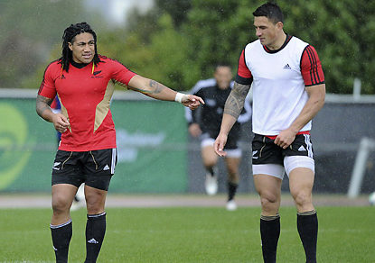 Sonny Bill looking sharp for his first real test