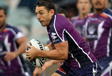 Billy Slater for the Melbourne Storm in the NRL