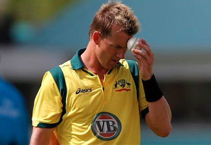 Brett Lee: Drop the man, and the chainsaw