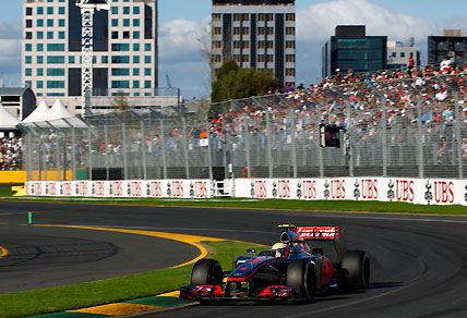 2012 Australian Formula 1 Grand Prix: McLaren's Lewis Hamilton