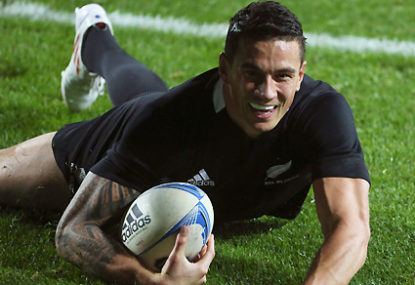 Why is Sonny Bill Williams in the All Blacks' RWC squad?