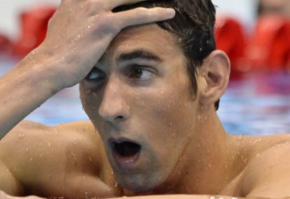 Phelps' comeback a bit of a wet idea