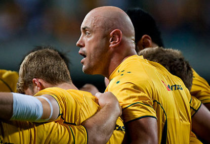 Fit and relaxed Wallabies meet the fans