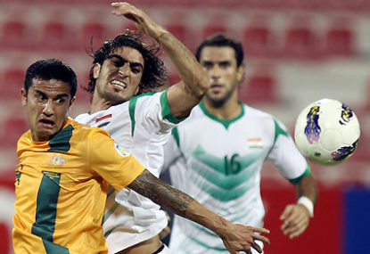 Socceroos back on track with Iraq win