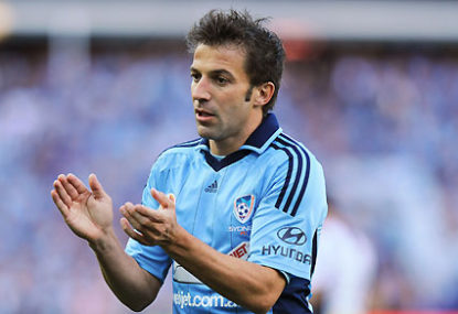 Del Piero decides Sydney A-League derby