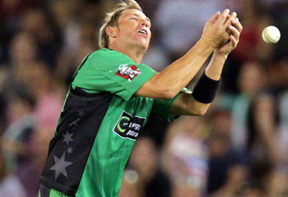 Shane Warne bowing out ungraciously
