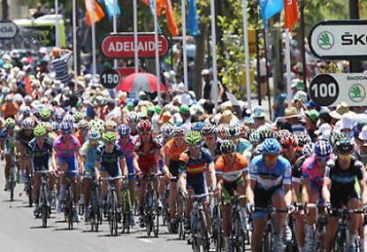A new start for cycling with 2013 Tour Down Under