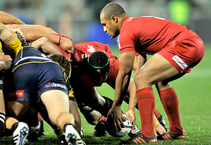 Best thing about rugby? The scrum