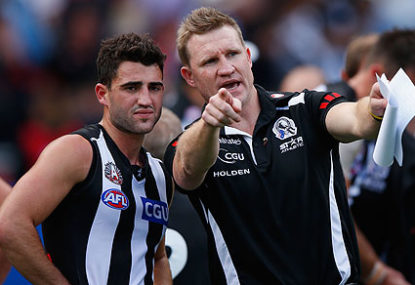 Will Nathan Buckley see out the 2016 campaign as Collingwood coach?