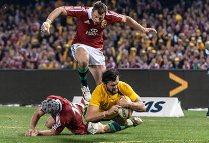Wallabies on the verge of a memorable victory