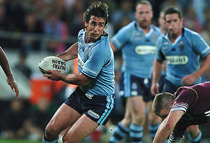 Andrew Johns' virtuoso performance led NSW to their last State of Origin series win back in 2005. (AAP Image/Tony Phillips)