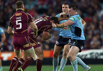 Gallen fights back as Blues win game one