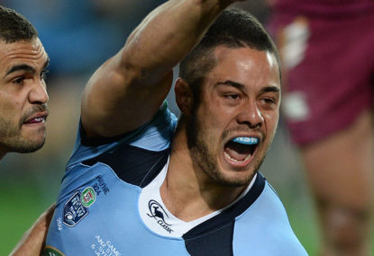 Jarryd Hayne is the number one for NSW