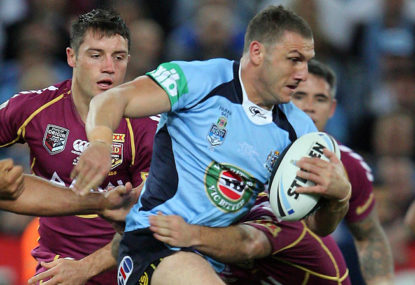 The Roar's New South Wales Blues team for 2014 State of Origin Game 1