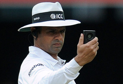 An interview with a cricket umpire
