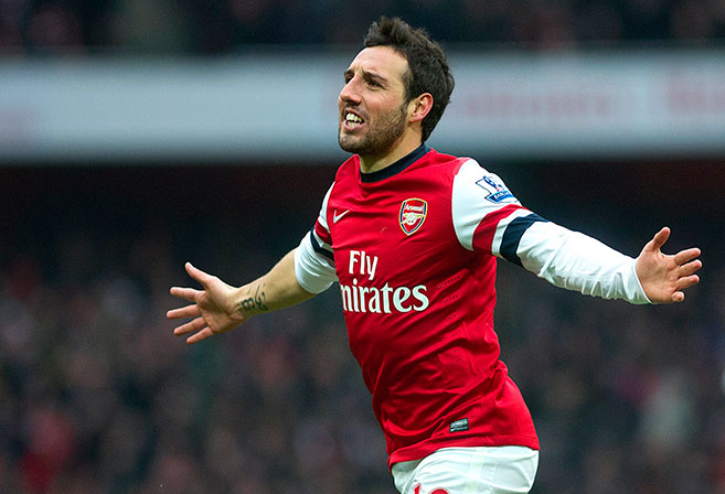 Santi Cazorla was a revelation in his first season for Arsenal.
