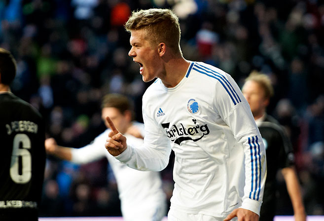 Cardiff City picked up Andreas Cornelius from Danish club FC København.