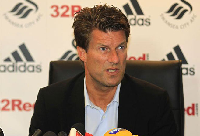 After a highly successful first season, Danish legend Michael Laudrup will again be in charge at Swansea.