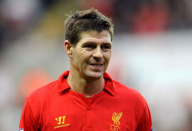 Liverpool captain Steven Gerrard.