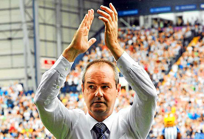 West Bromwich Albion manager Steve Clarke.