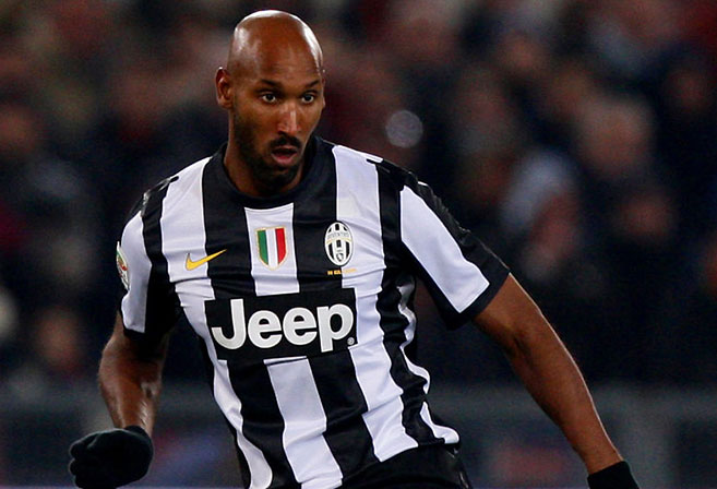 New West Bromwich Albion signing Nicolas Anelka at one of his many previous clubs.