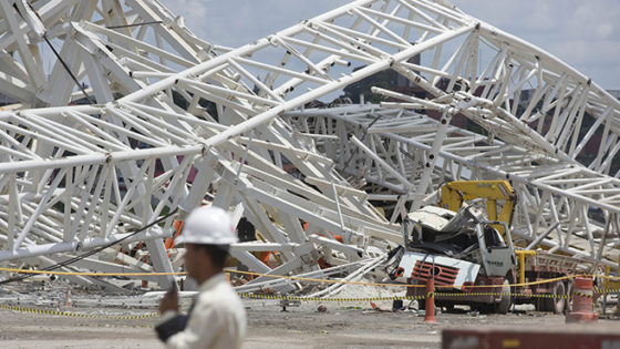 Brazil Stadium Collapse