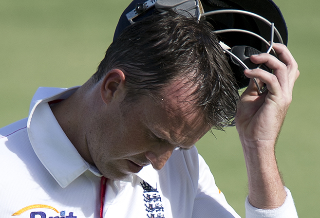 Graeme Swann before calling it a day from Test cricket