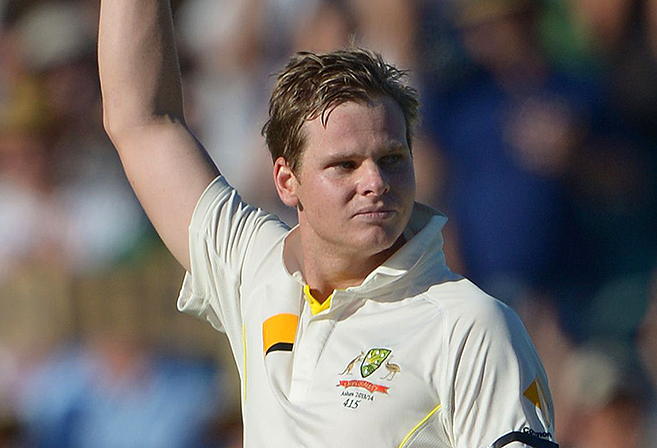 Steve Smith scores his second Ashes hundred