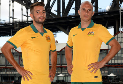 Socceroos back to basics with new strip