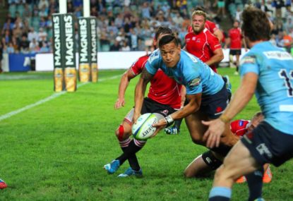 Waratahs move Folau to centre, Beale returns from injury