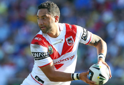 Benji Marshall is down and should be out - soon!