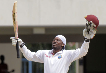 Gayle's gaffe one for his autobiography