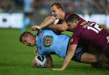 Greg Bird in doubt for Origin I - charged for lifting tackle