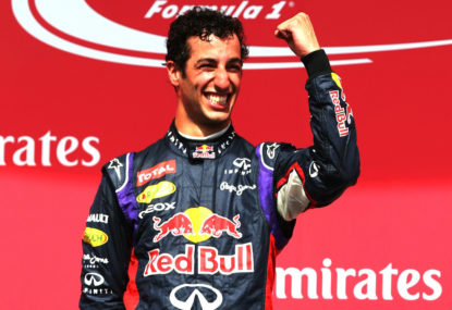 Daniel Ricciardo claims third F1 win at Belgian Grand Prix