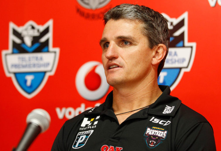 Panthers coach Ivan Cleary. (AAP Image/Action Photographics, Wayne Drought)