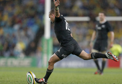 Goal kicking a looming problem for the All Blacks