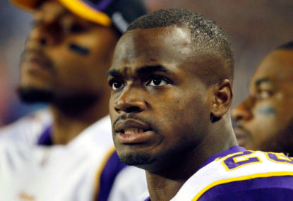 For Adrian Peterson and the Vikings, breaking up is hard to do