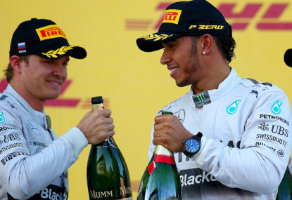 It's Hamilton versus Rosberg, but not as we know it
