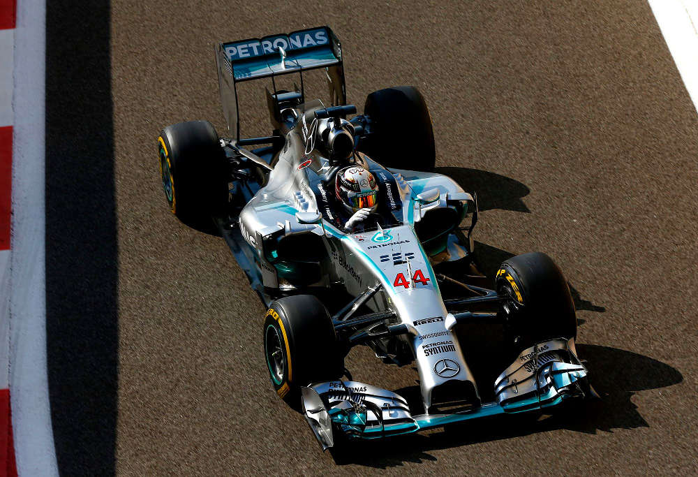 Lewis Hamilton for Mercedes