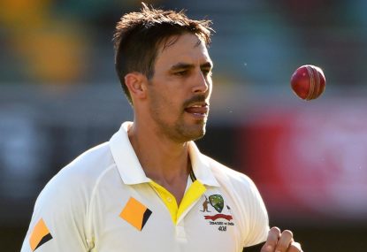 How much longer will Mitchell Johnson last on the international stage?