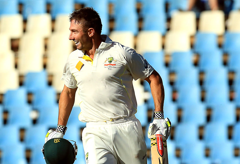 Australia's batsman Shaun Marsh