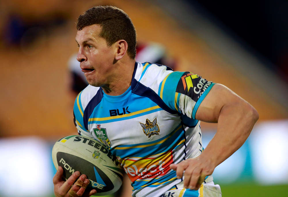 Greg Bird in action for the Gold Coast Titans